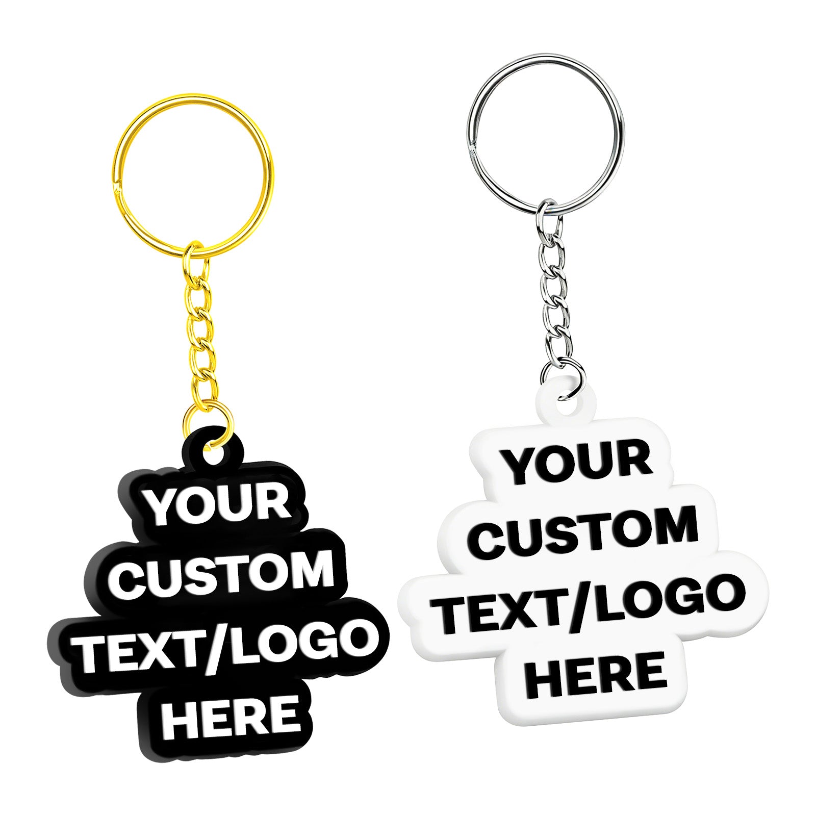 Rubber Box Keychains Custom Rubber PVC Keychains Bulk – Paintechz