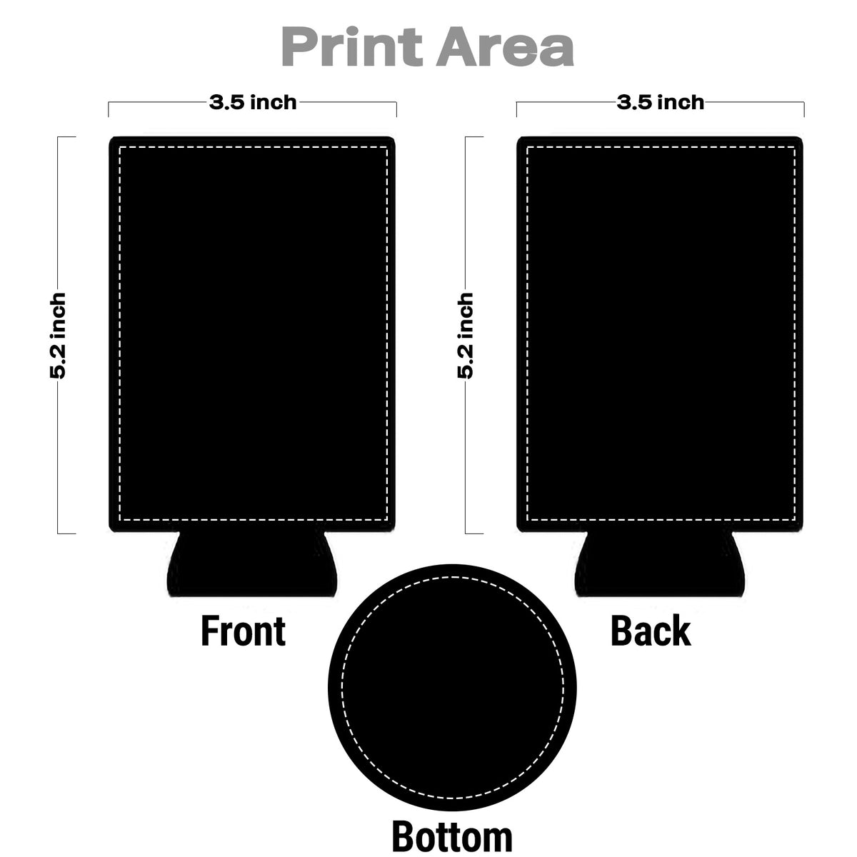 Custom Neoprene Slim Can Coolers