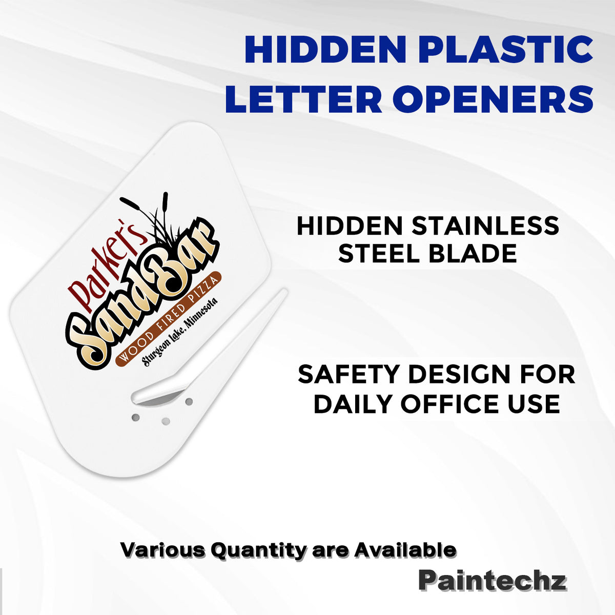 Custom Safety Letter Openers