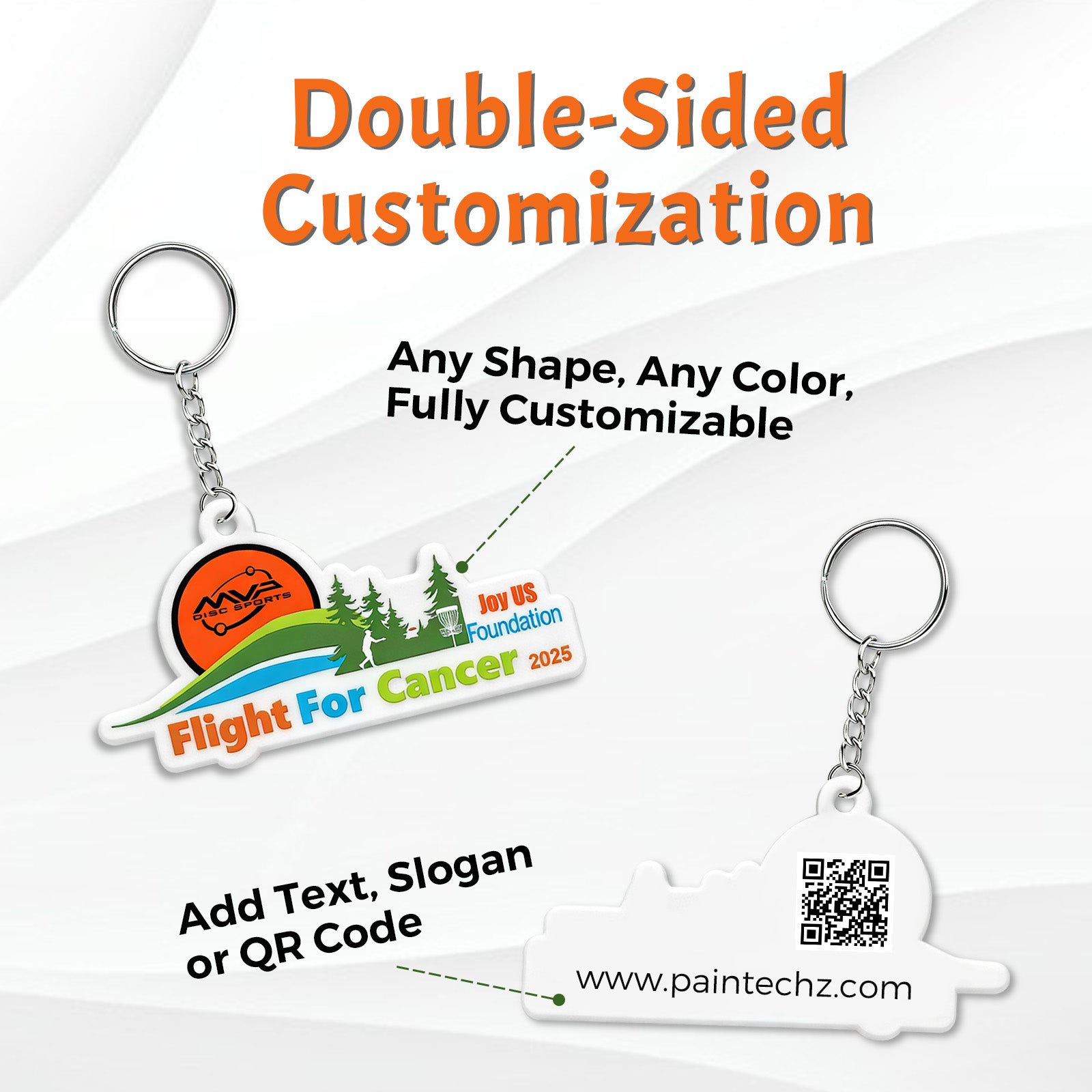 Custom Rubber PVC Keychains Bulk
